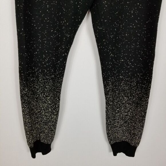 Torrid Women Plus Platinum Sweater Legging Pants Sz 3X  Lurex Black Pull On Cozy - Picture 3 of 8